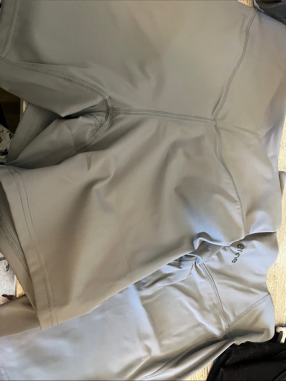 erne Grey Athletic Top with Subtle Logo 2pc